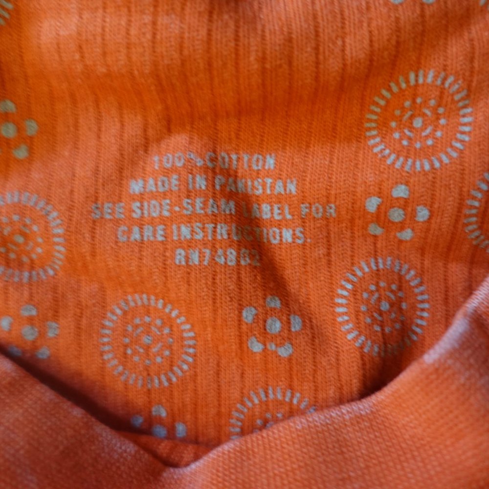 ISO Pumpkin Queen Ribbed Pullover Top - Picture 3 of 8